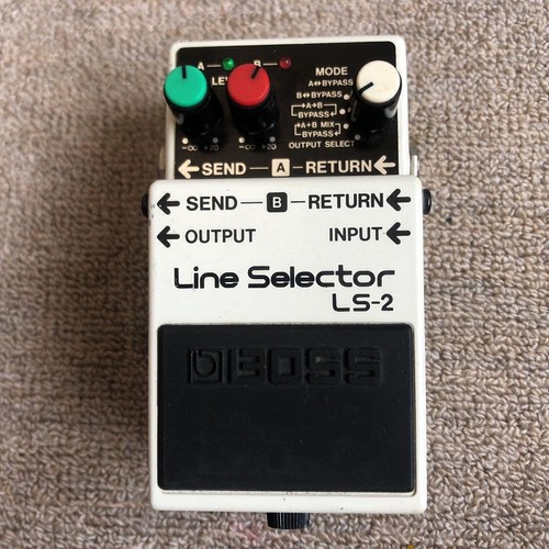 Boss line selector guitar - line,