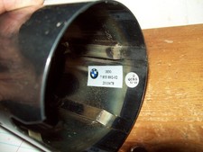 BMW genuine black chrome tailpipe tip Part: 1830. 7. 853. 892-02