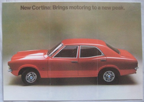 1970 ford cortina brochure - xl,