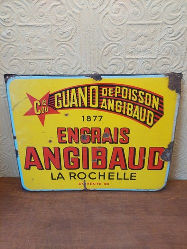 Antique french enamel la - antique, "la