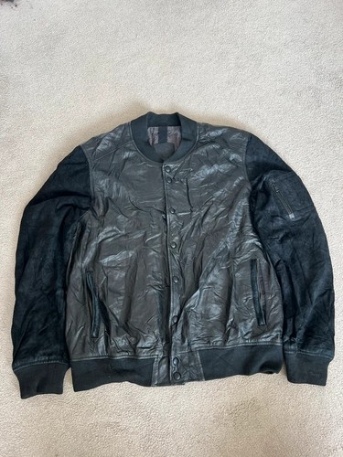 Vintage mango black leather - black,