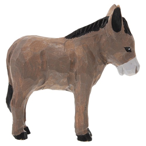 Wooden small donkey - wooden,