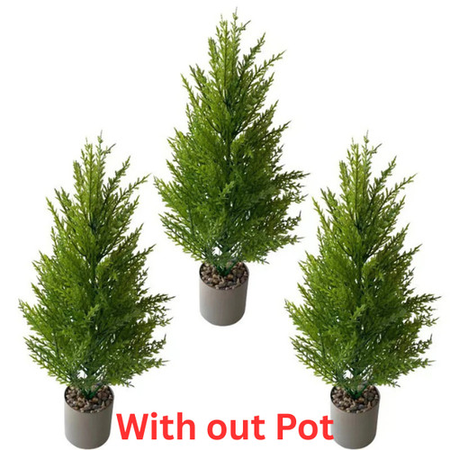 Artificial green pine tree - green,