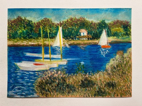 Claude monet drawing - claude, and