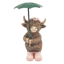 Figurine Highland Cow Rainy