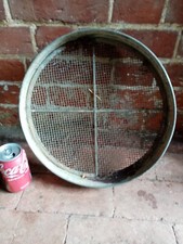 GALVANISED METAL GARDEN SIEVE