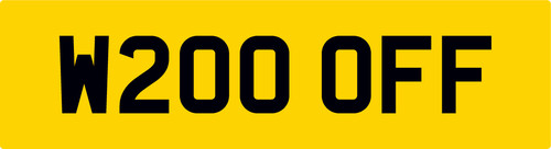 Woof car number - car,