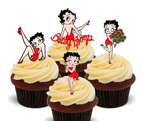 Betty boop red - boop, edible