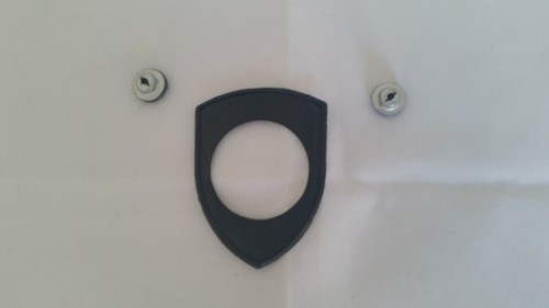 Underlay hood emblem fits - hood,