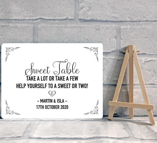 Sweet table candy buffet - a5,