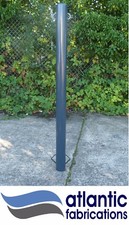 Steel chain link bollard