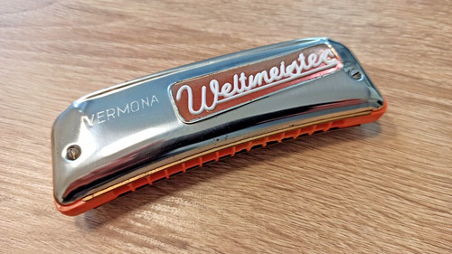 Vintage mouth organ harmonica - ,