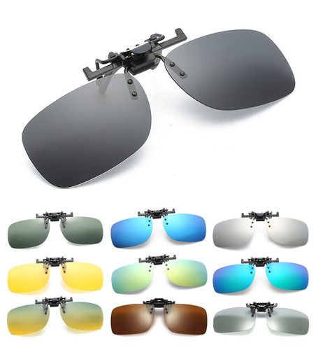 Polarised clip sunglasses - polarised, clip-on