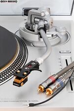 QED Silver Reference tonearm cable 1.1m Ideal Capacitance 75pF for MM cartridge