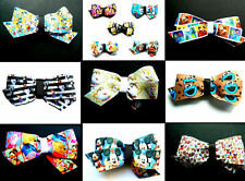 CLIP ON HAIR BOW RIBBON CARTOON AND CHARACTER FILM TV DISNEY MOVIE FILM