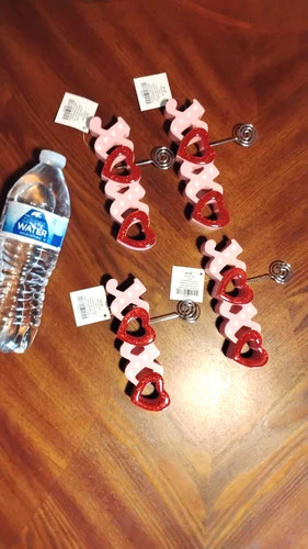 Place settings card holders