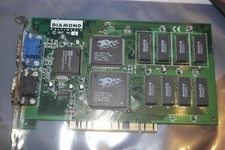 Diamond Multimedia 3Dfx Voodoo Monster 3D 4MB PCI Video Card FOR PARTS OR REPAIR