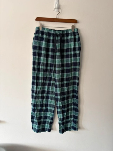 Men blue checked pyjama - tu,