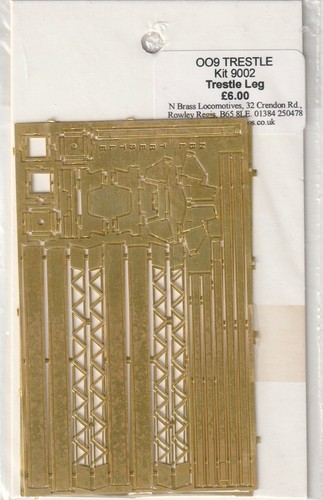 Nbrasslocos oo9 trestle kit - oo9,