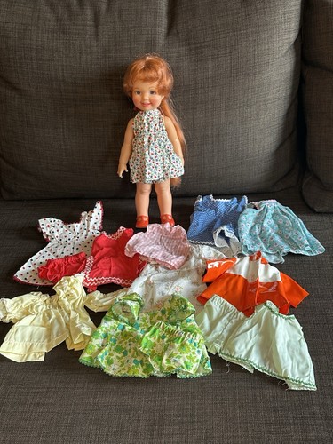 Vtg ideal cinnamon doll - 12",