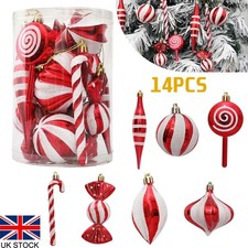 14x Xmas Giant Red White