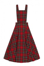 Banned Apparel - Sweet Tartan Pinafore Dress