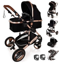 Baby Stroller 3 in 1 Pram