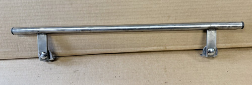 Stainless steel badge bar - badge, for