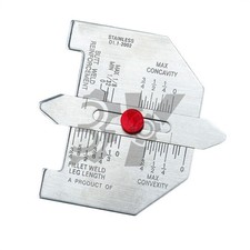   Automatic weld size gauge