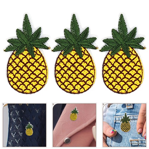 10pcs pineapple embroidered - 10pcs,