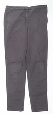 TOAST Womens Grey Straight Leg