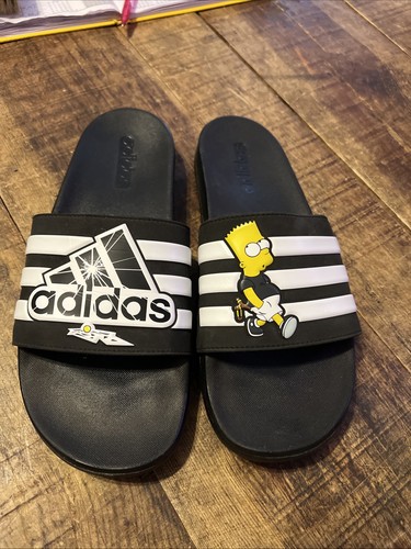 Simpsons adidas sliders flip - sliders,
