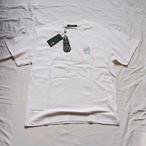 Chrome hearts men white crew - hearts, men's