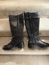 Ladies Black Extra Wide Riding
