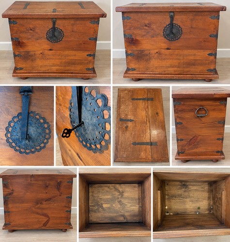 Large rustic solid wood - large,