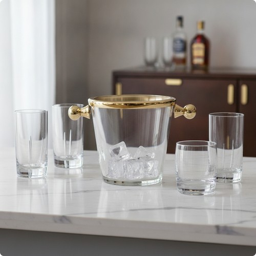 Tabletop ice vessel - tabletop, stainless