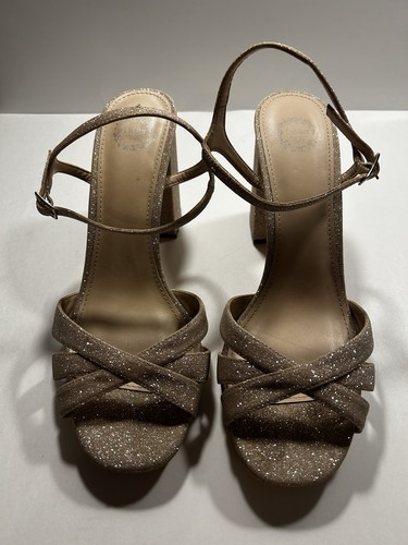 Miller womens gold glitter - womens,