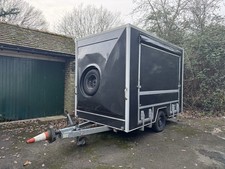 Lynton Showmaster 3.0M Exhibition Trailer wrapped In 3M Black Pearlescent Wrap