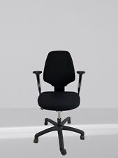 RH Activ 220 Ergonomic Office Computer Chair With Arms In Black Fabric 