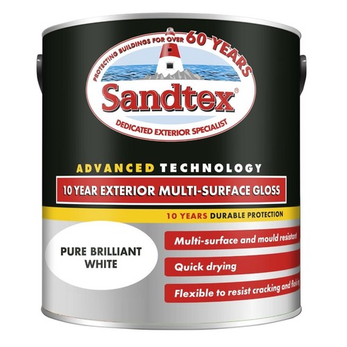 Sandtex year gloss paint - year,
