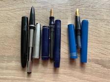 3 Vintage Fountain Pens Parker