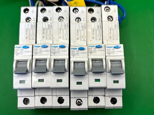 Hager rcbo adc106 c10 - rcbo,