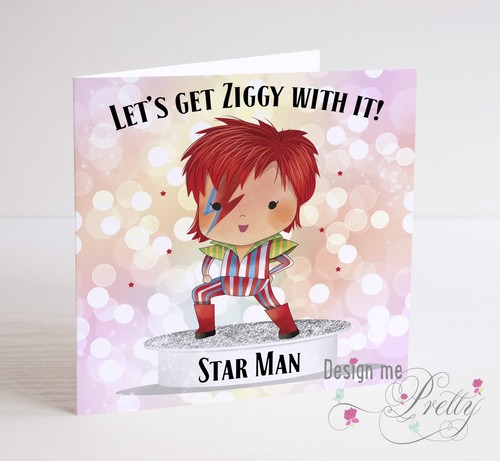 David bowie anniversary card - anniversary,