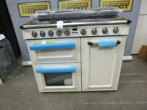 Smeg range cooker cream - range,