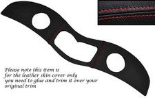 RED STITCHING DASH TRIM