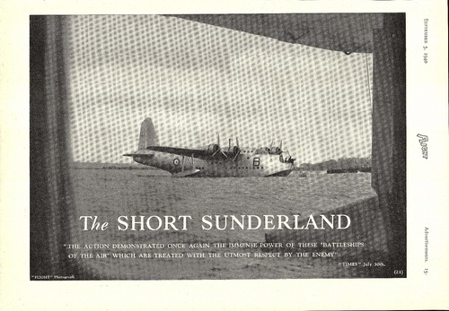 1940 advert for short - advert,