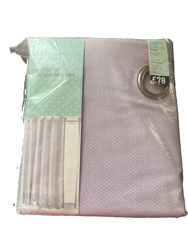Pair curtains lilac - of,