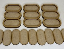 3x 50mm X 25mm Oval Movement