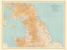 ENGLAND & WALES NORTH Road Map