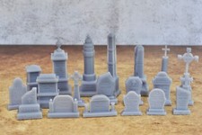 20x Unique Gravestones